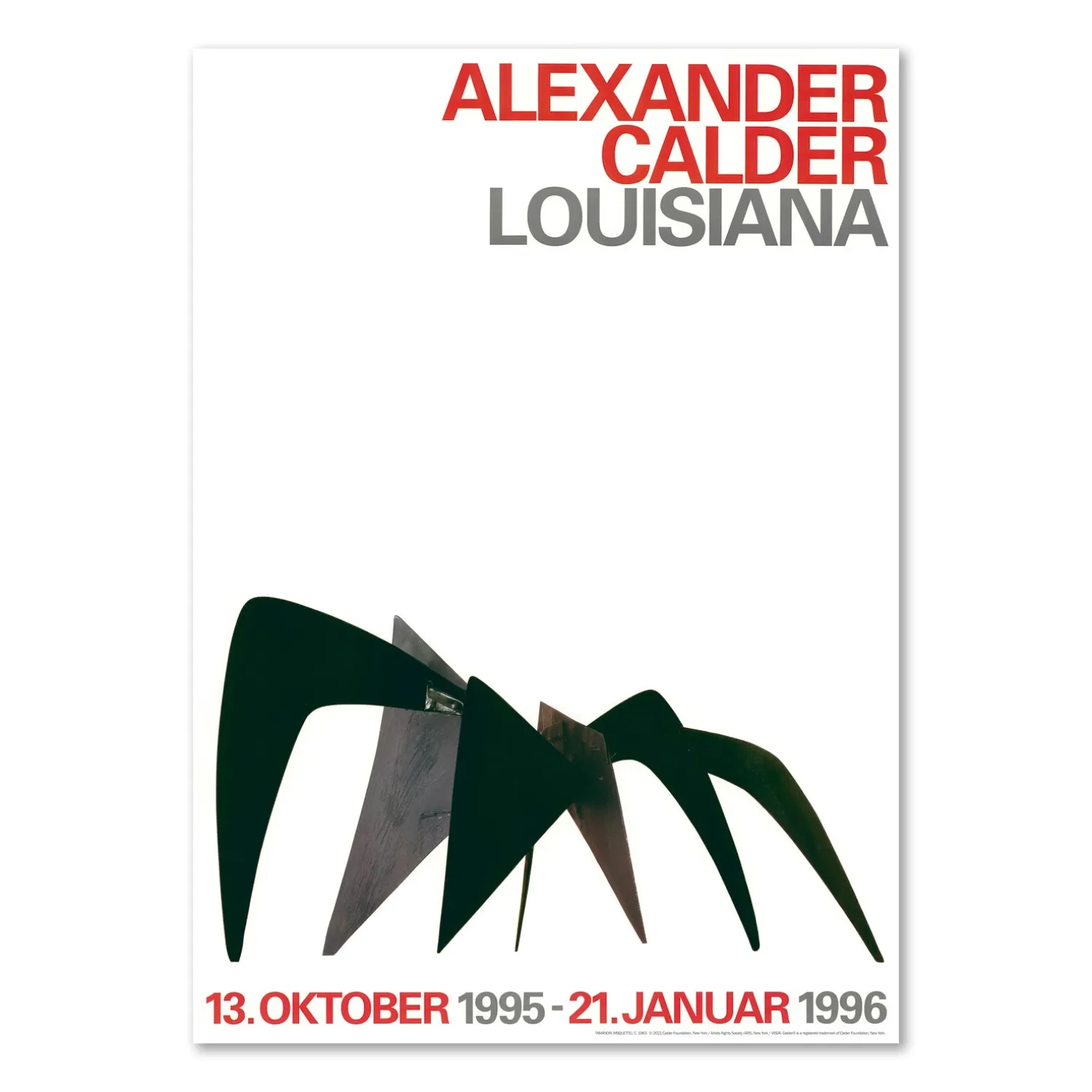 Alexander Calder – Jubilæumsplakat - Anteater (1963)
