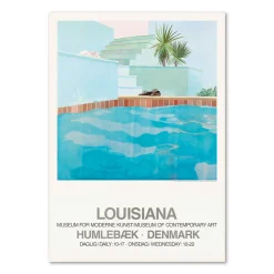 David Hockney – Pool and Steps (1971)