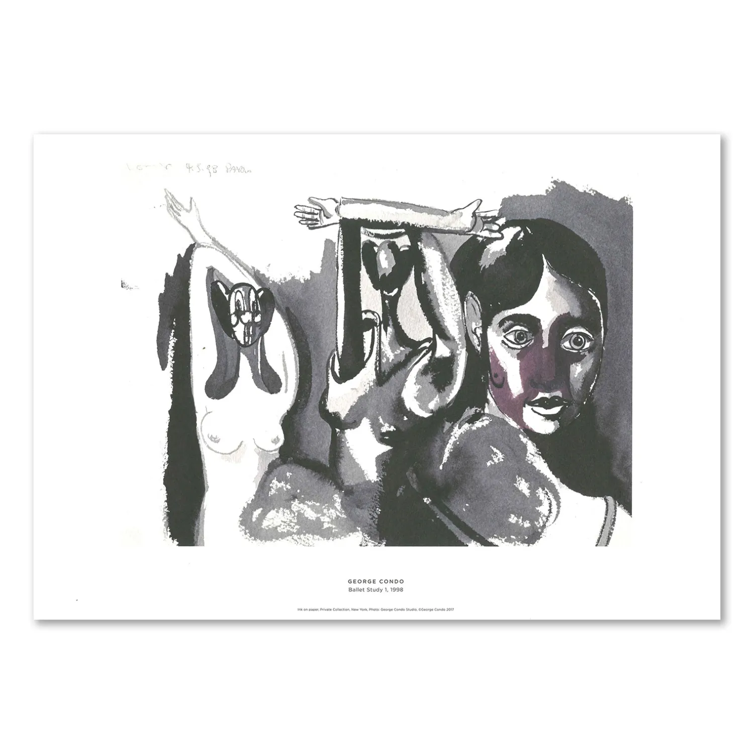 George Condo – Ballet Study 1 (1998)