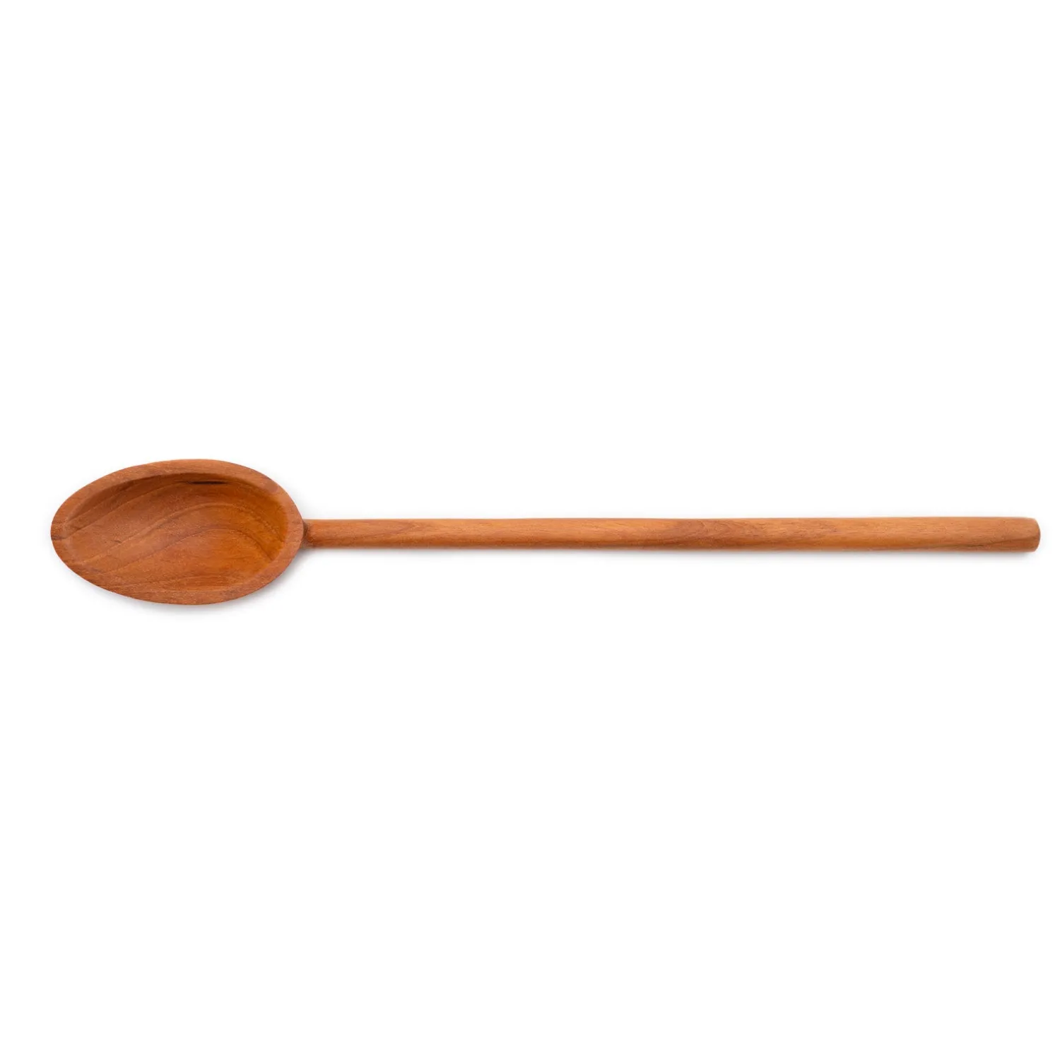 Grydeske – teak 35 cm