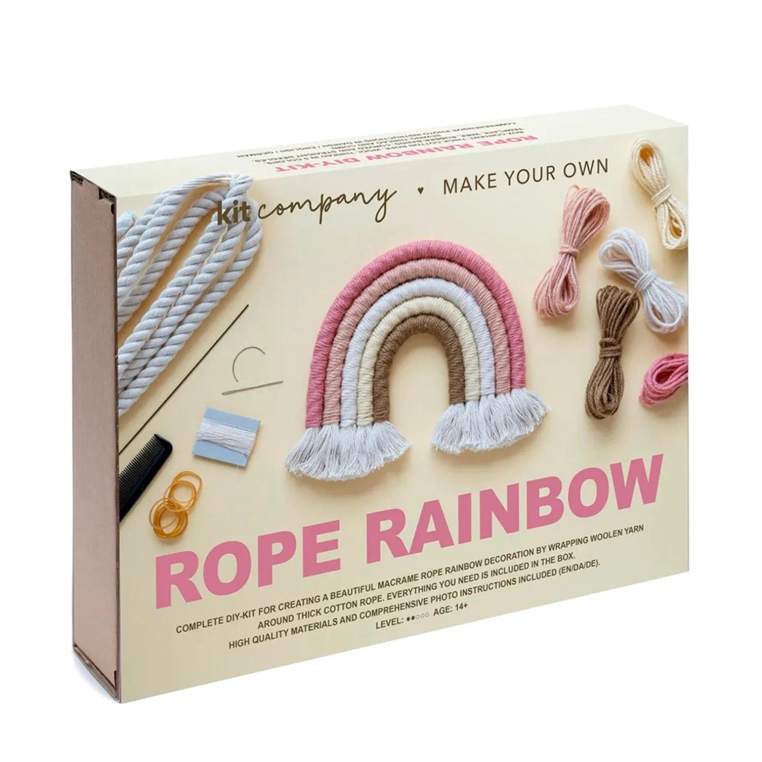 Macrame regnbue kit