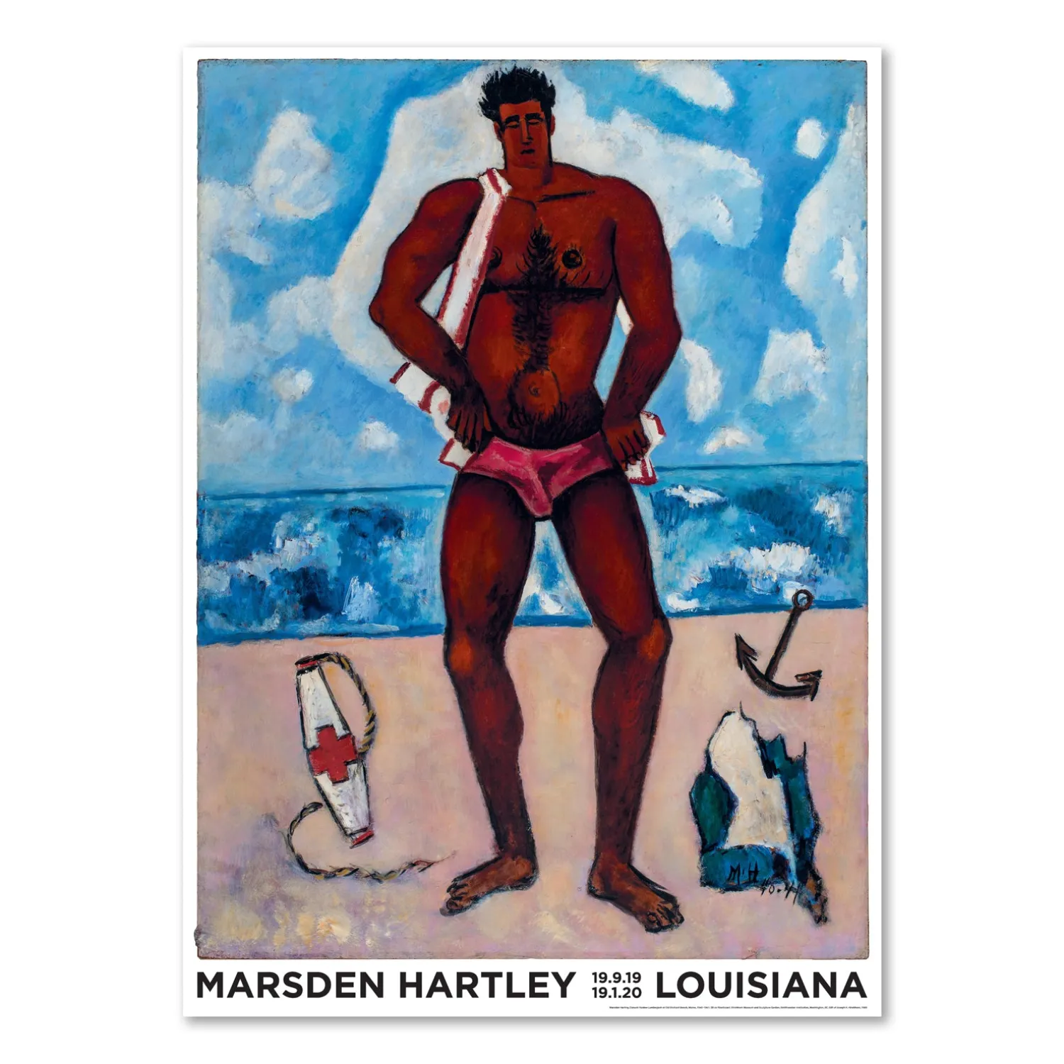 Marsden Hartley – Canuck Yankee Lumberjack (1940-41)