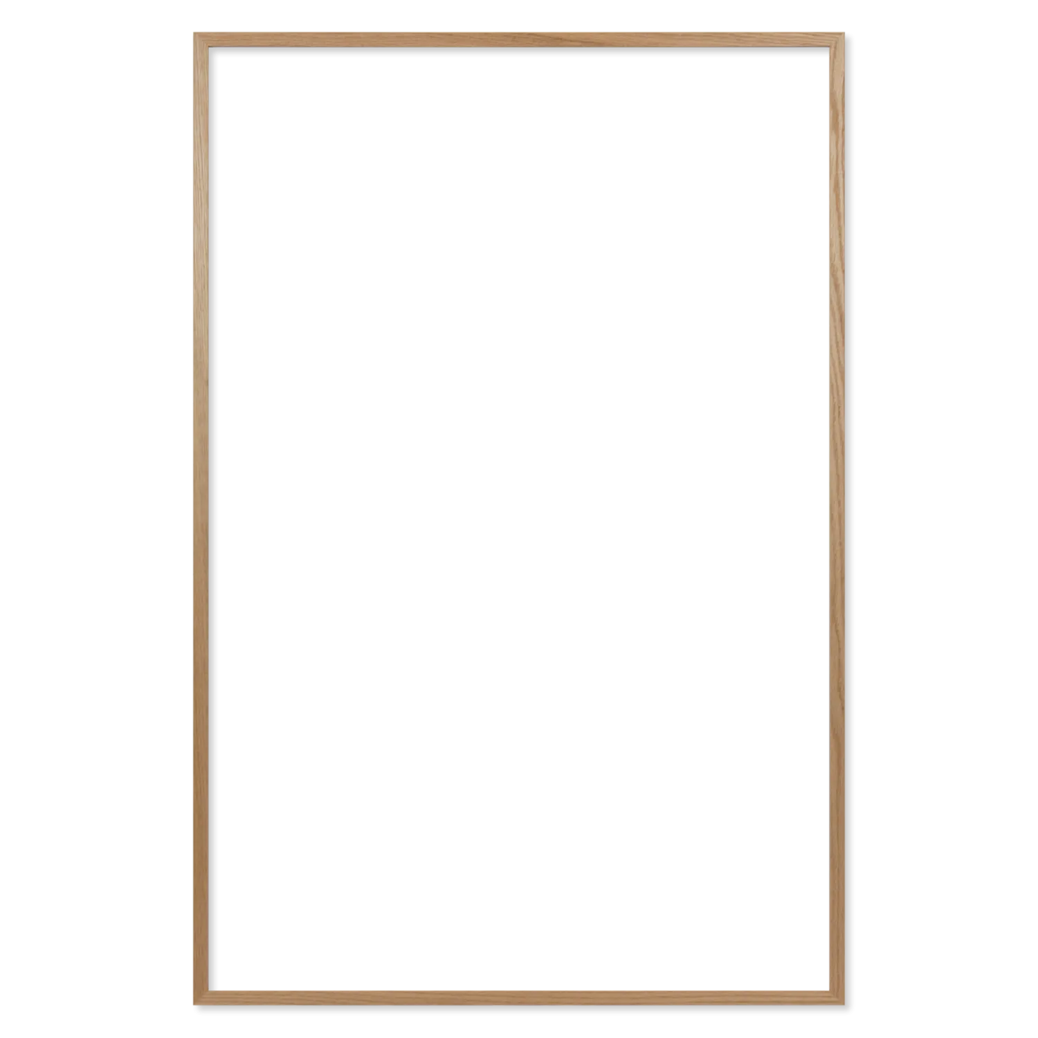 Ramme 82 x 124 cm – egetræ natur