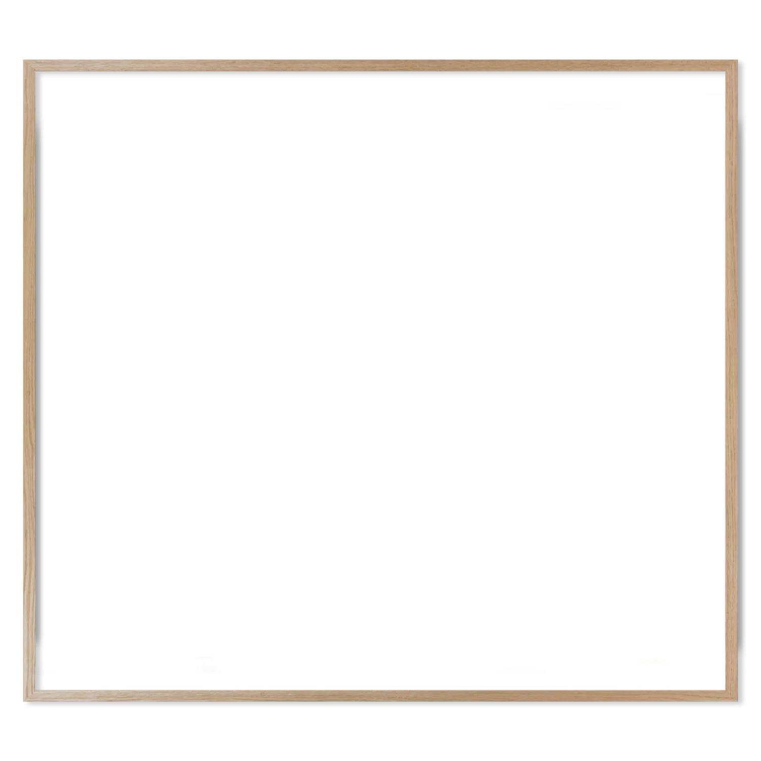 Ramme 100 x 90 cm – egetræ natur