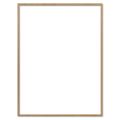Ramme 49.1 x 66 cm – egetræ natur