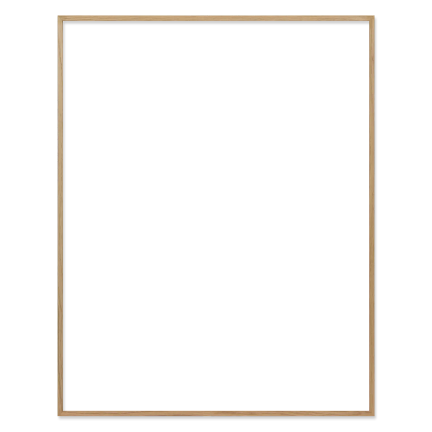 Ramme 57.5 x 72.8 cm – egetræ natur