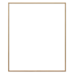 Ramme 59.4 x 71.4 cm – egetræ natur