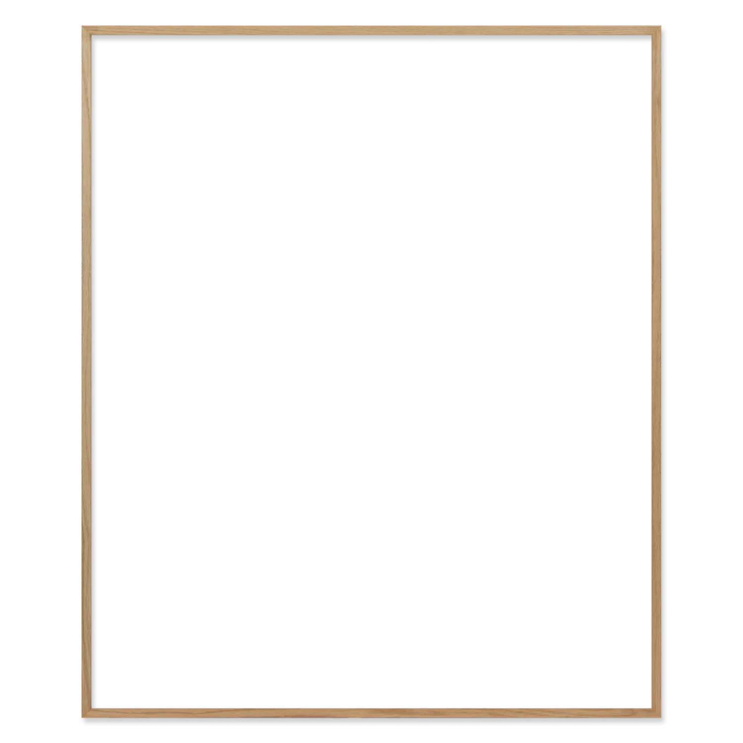 Ramme 59.4 x 71.4 cm – egetræ natur