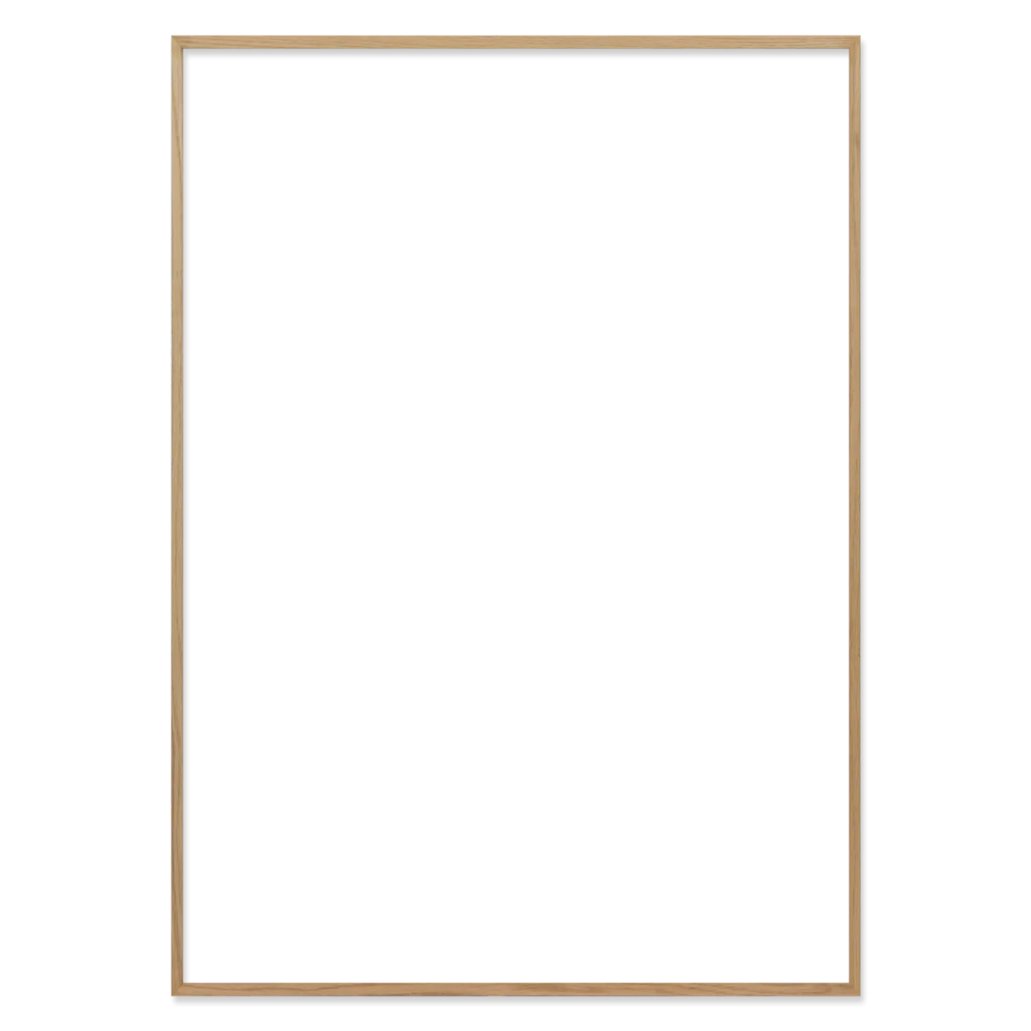 Ramme 59.4 x 83.2 cm – egetræ natur