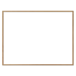 Ramme 60 x 45 cm – egetræ natur