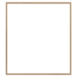 Ramme 60 x 66.5 cm – egetræ natur