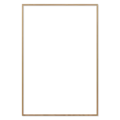 Ramme 62 x 92 cm – egetræ natur