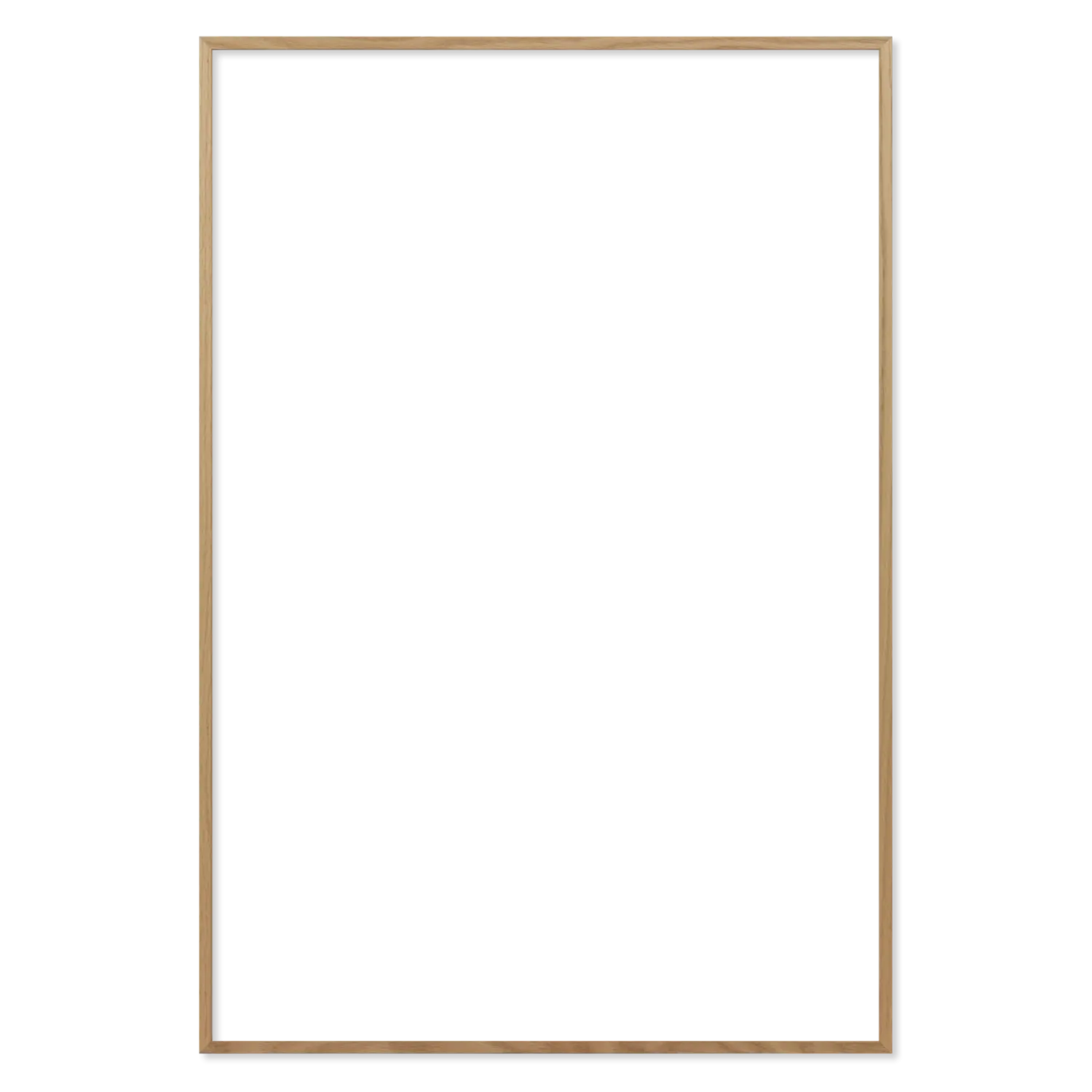 Ramme 62 x 92 cm – egetræ natur
