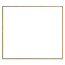 Ramme 68 x 59.4 cm – egetræ natur