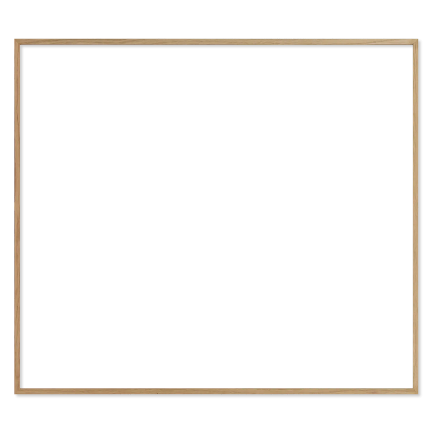 Ramme 68 x 59.4 cm – egetræ natur
