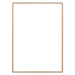 Ramme 70 x 100 cm – egetræ natur