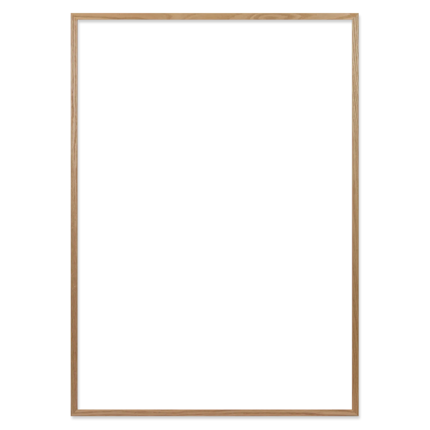 Ramme 83.9 x 117.8 cm – egetræ natur