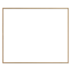 Ramme 84 x 70 cm – egetræ natur