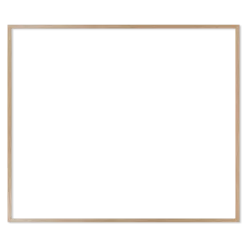 Ramme 100 x 85 cm – egetræ natur