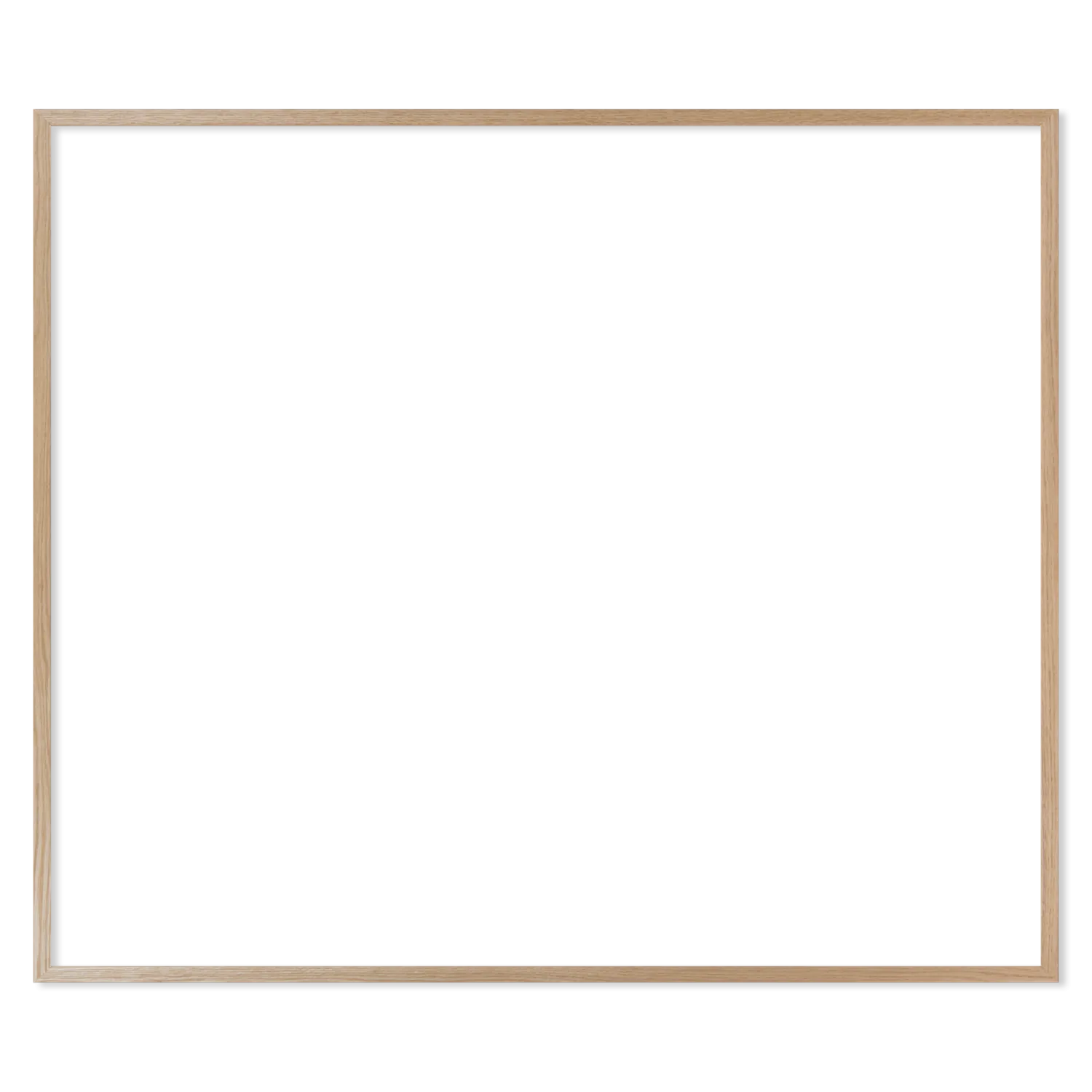 Ramme 100 x 85 cm – egetræ natur