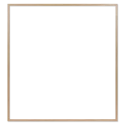 Ramme 100 x 107 cm – egetræ natur