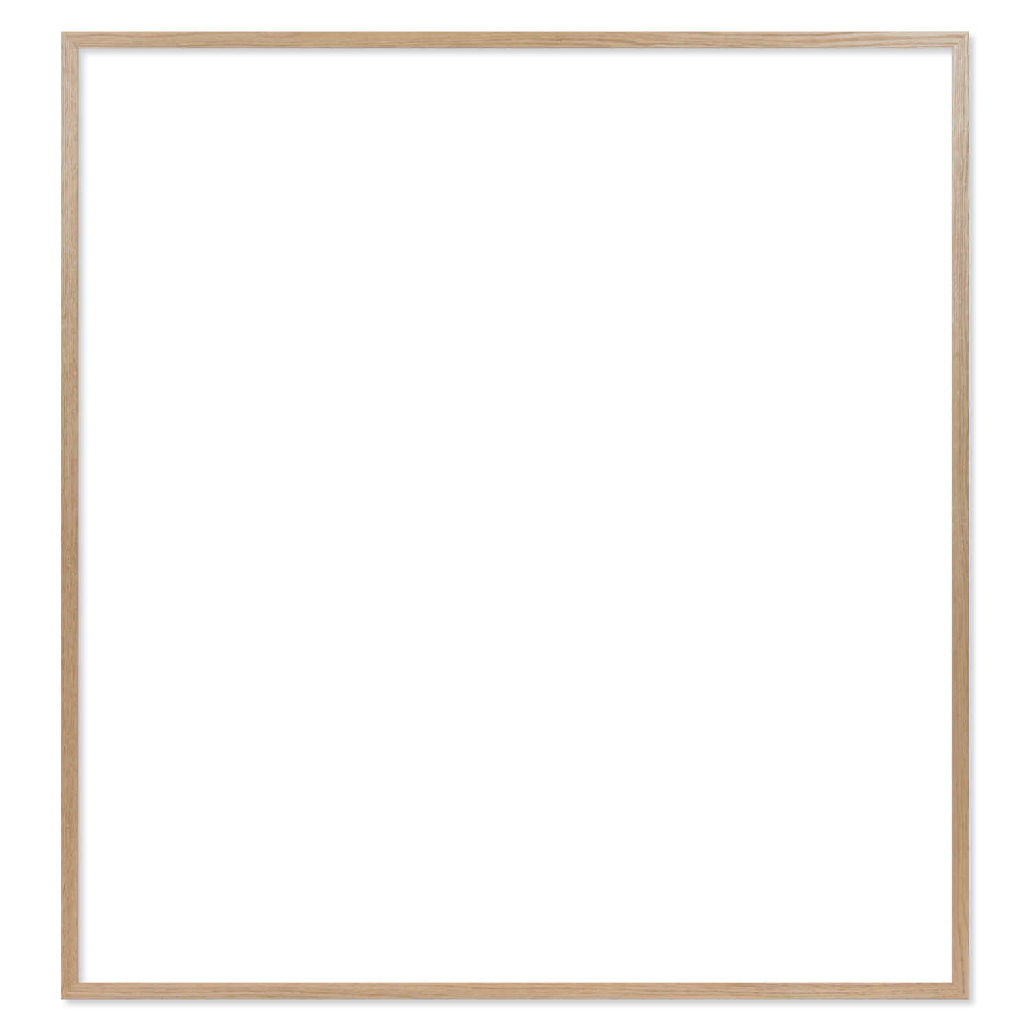 Ramme 100 x 107 cm – egetræ natur