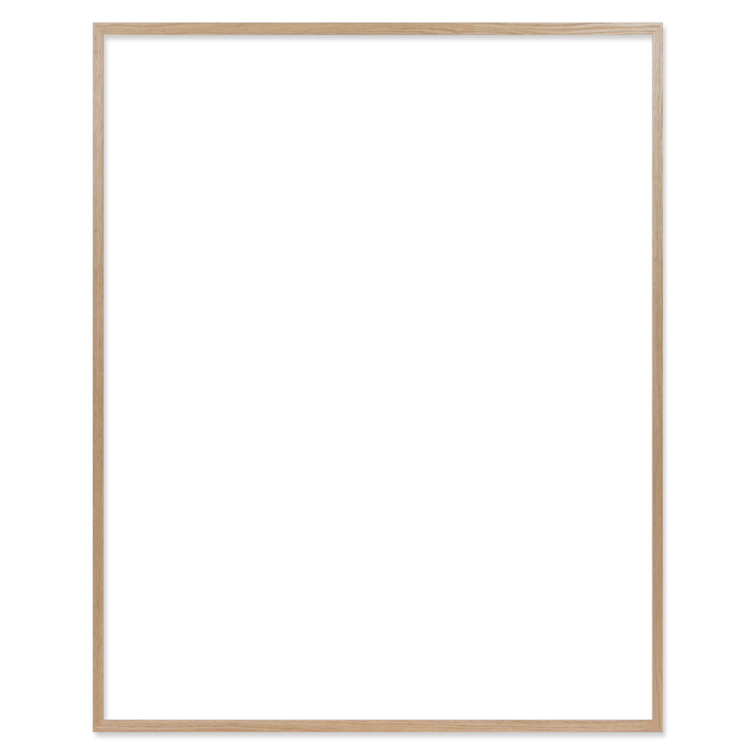 Ramme 117 x 146 cm – egetræ natur