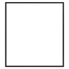 Ramme 60 x 66.5 cm – sort egetræ