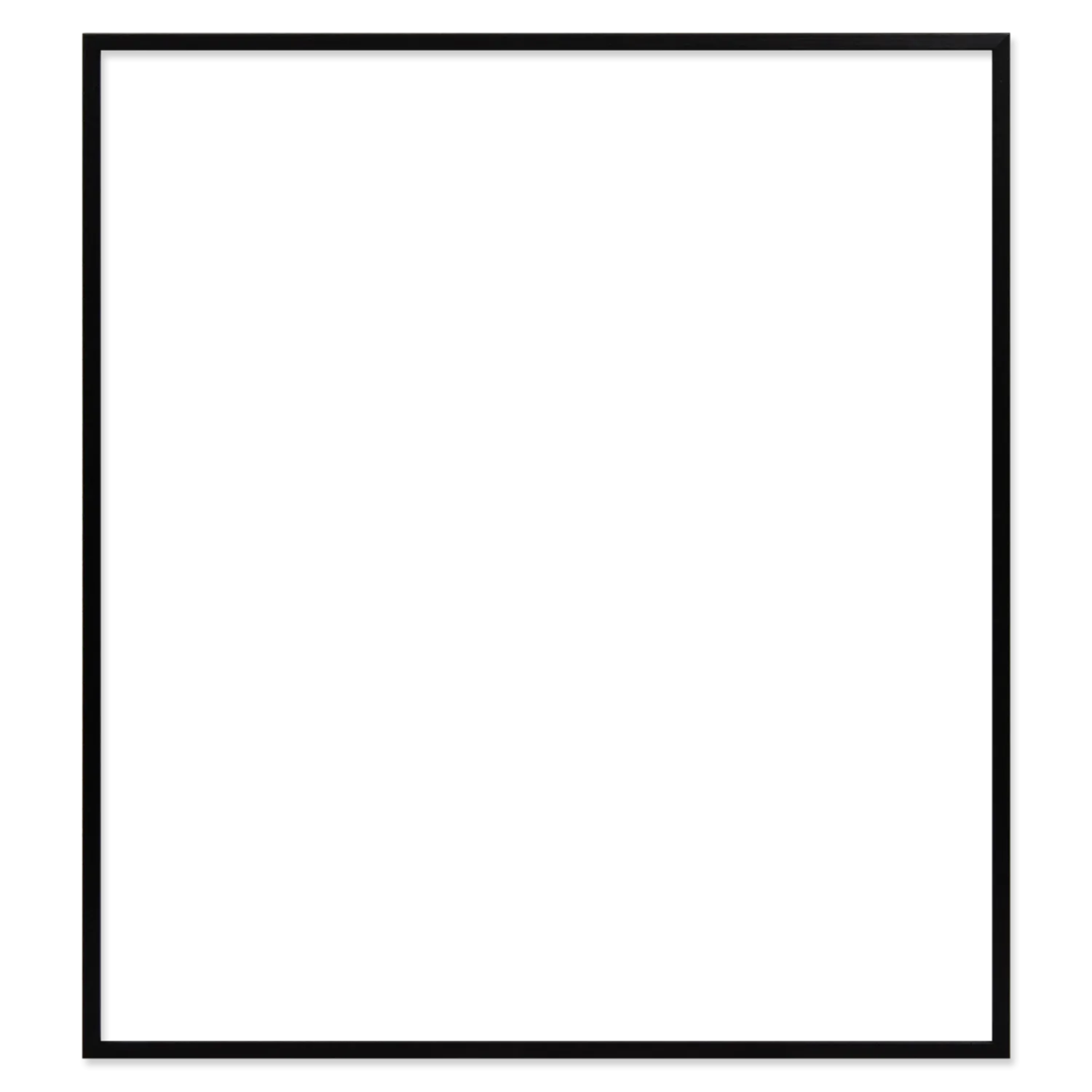 Ramme 60 x 66.5 cm – sort egetræ