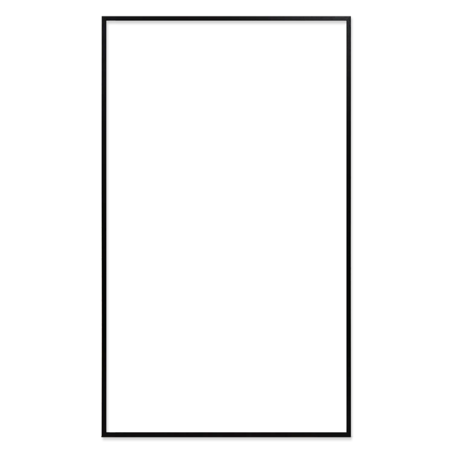 Ramme 50 x 85.4 cm – sort egetræ