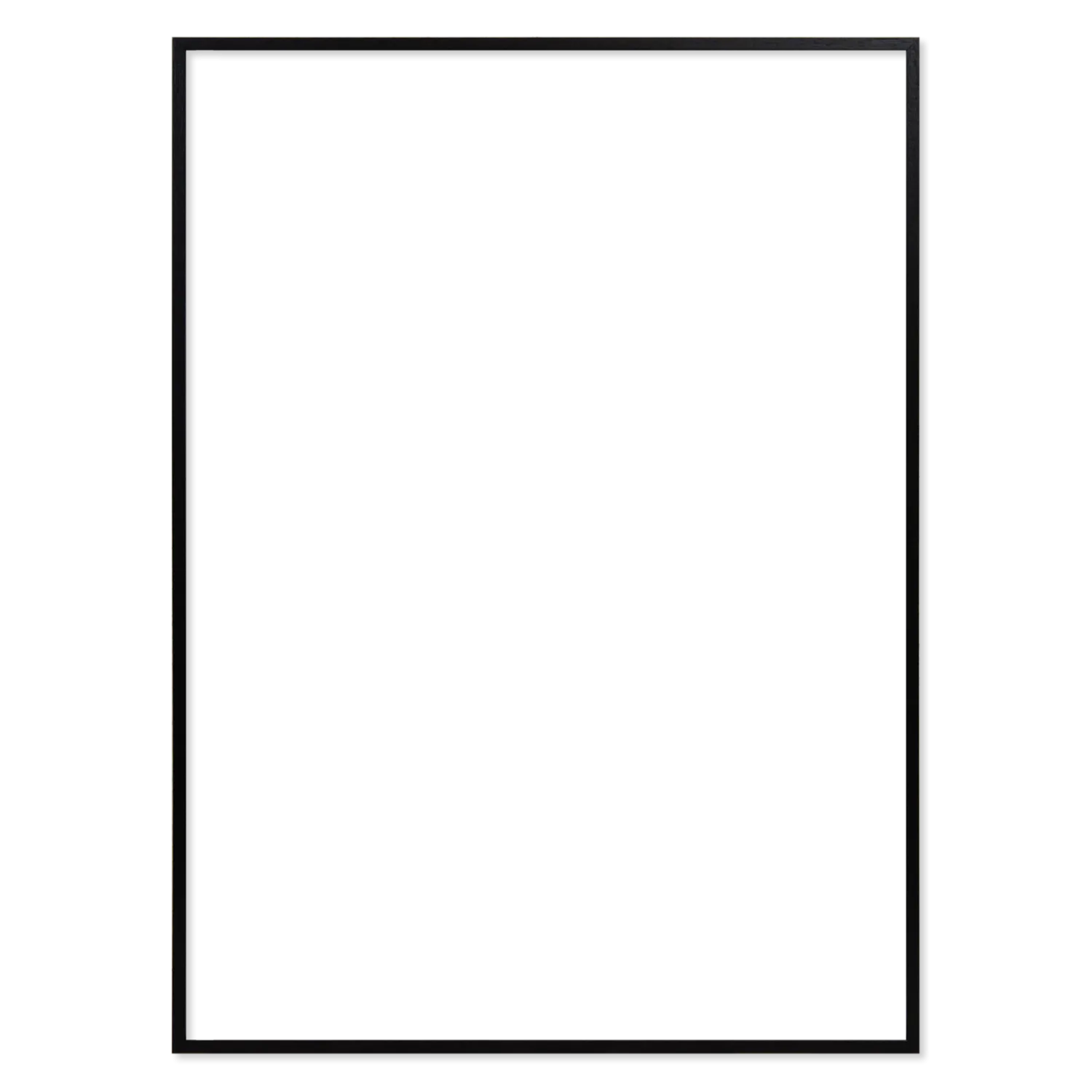 Ramme 62 x 84.9 cm – sort egetræ