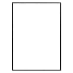Ramme 70 x 100 cm – sort egetræ