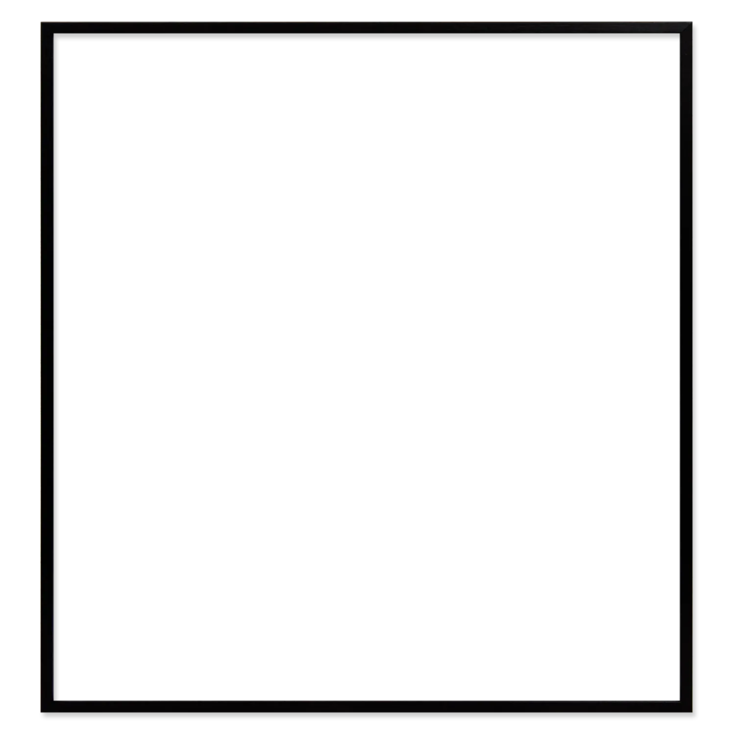 Ramme 79 x 84.1 cm – sort egetræ