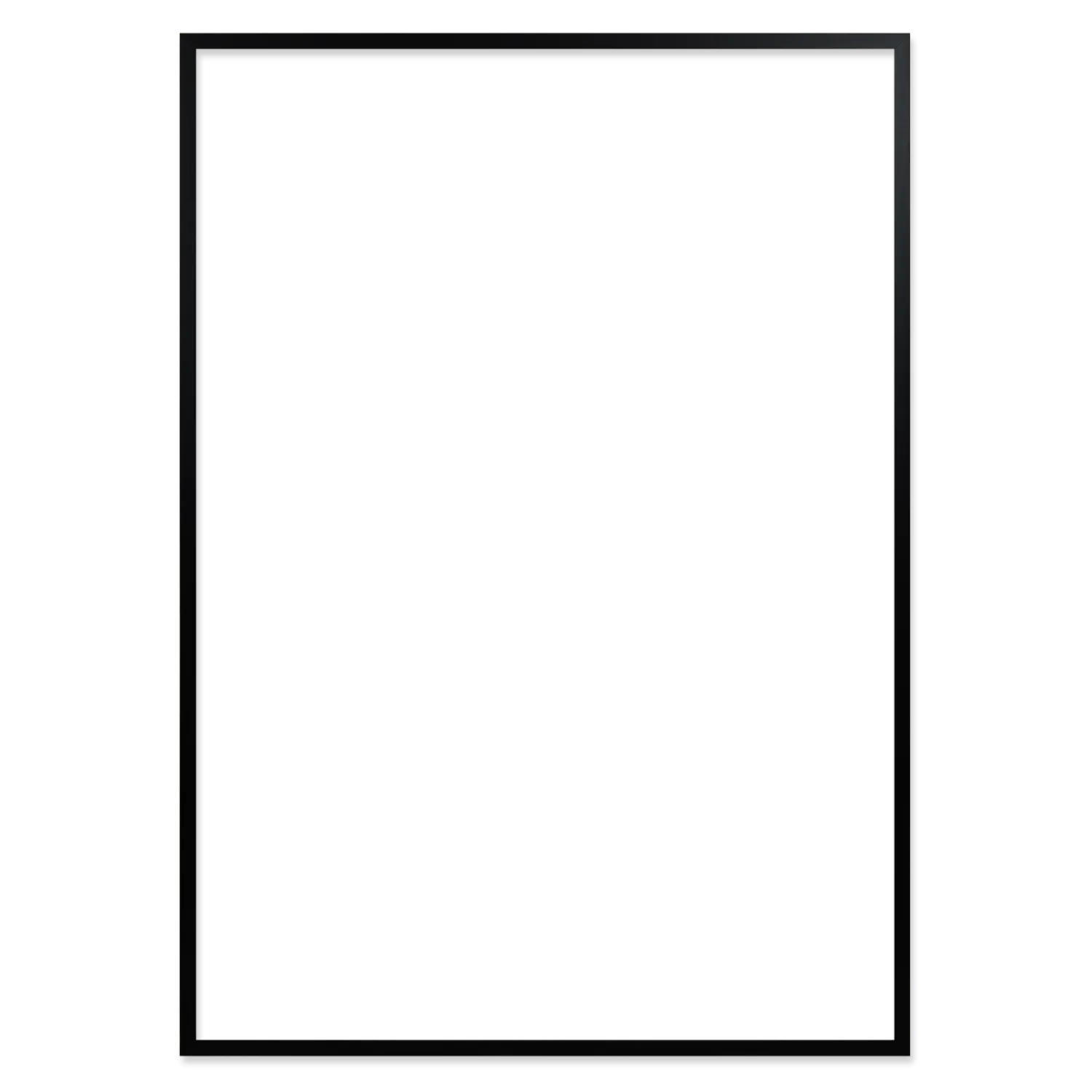 Ramme 83.9 x 117.8 cm – sort egetræ