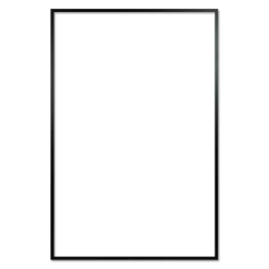 Ramme 92 x 140.3 cm – sort egetræ