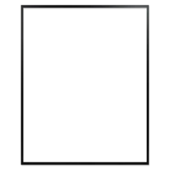 Ramme 117 x 146 cm – sort egetræ